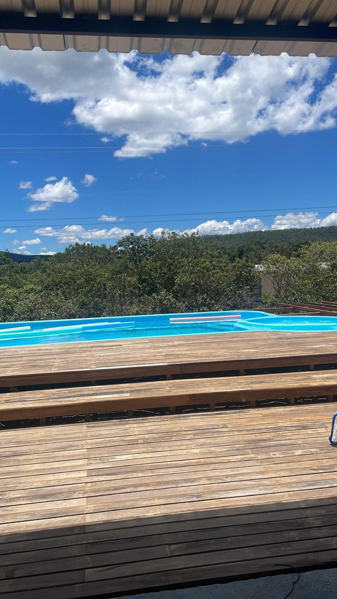 Отель Dolaco Na Chapada- Hospedagem Алту-Параизу-ди-Гояс Экстерьер фото